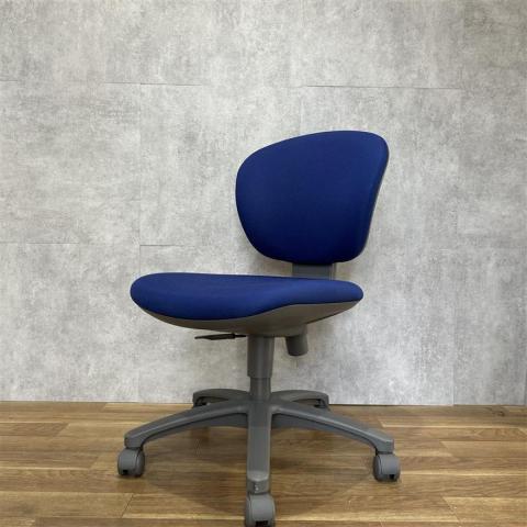 【中古】レグノチェア  コクヨ（KOKUYO） 肘無ローバックチェア