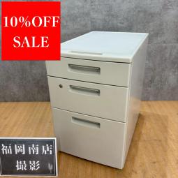 【南】《在庫入替セール/㉕/9》コクヨ製の3段ワゴン【BS+シリーズ/グレー】が値下されました! *熊本市で、中古オフィス用品・オフィス家具をお探しなら「オフィスバスターズ熊本サテライト店」へ*※サテライトは商談スペースのみの為、在庫は福岡の在庫を掲載しております。商品につきましてはお電話にてお問い合わせください。*