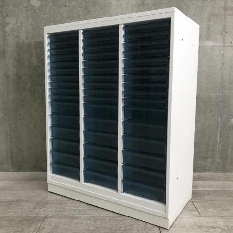 【中古】エディア BWU-PA359SAW コクヨ（KOKUYO） ローキャビネット／クリスタルトレー