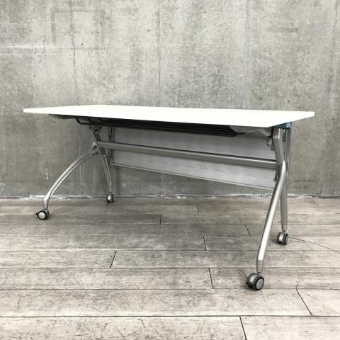 【中古】リリッシュ THVP-156LN-W9 イトーキ（ITOKI） スタックテーブル(長机/折りたたみ/会議用)