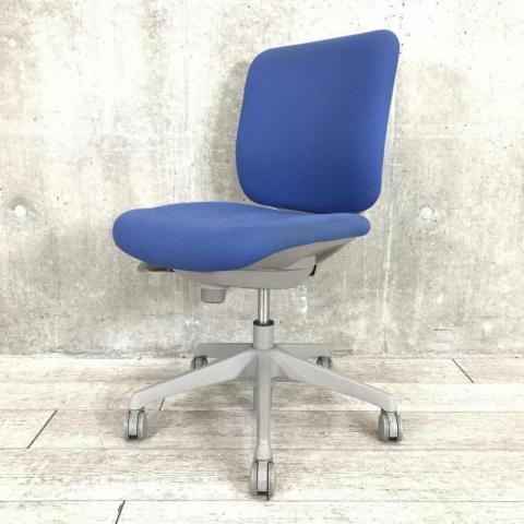 【中古】CG-Rチェア CN33GR FM36 オカムラ（okamura） 肘無ローバックチェア