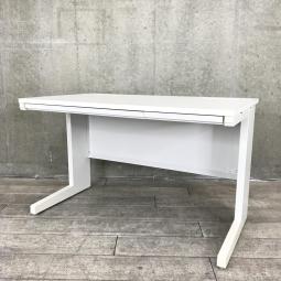 【安心の国内メーカー！スタンダードなサイズ幅1200㎜のオフィスデスク！】■イナバ（Inaba）製　デュエナ（DuENA）シリーズ　平机　W1200×D700㎜　■ホワイト　■引き出し付き オフィスバスターズ　水戸サテライト