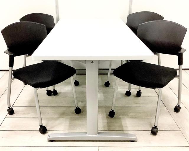 【中古】8177シリーズ 8177EL MG99 オカムラ（okamura） ミーティングテーブル（会議机）