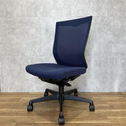 【中古】エスクード C498ZR FHB4 オカムラ（okamura） 肘無ハイバックチェア