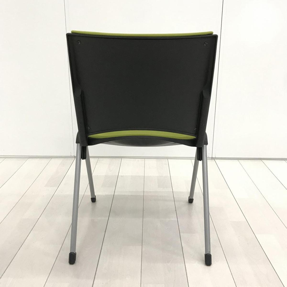 中古】レコス KLA-220GB-T2Q6 イトーキ/ITOKI スタッキングチェア