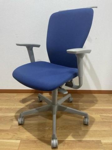 【中古】スラート  オカムラ（okamura） 肘付ローバックチェア