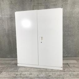 ■Okamura/オカムラ　■SAデュオラインシリーズ　■両開き書庫　■ローキャビネット　■W900×D450×Ｈ1100ｍｍ　■シリンダー錠　■ホワイト　【弊社使用欄：A01057920】