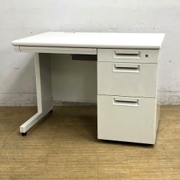 片袖机　プラス（PLUS）　リード（LEED）　ホワイト　配線ダクト2か所付き　コンパクトめな1000mm【愛知・名古屋・豊田・静岡・浜松】