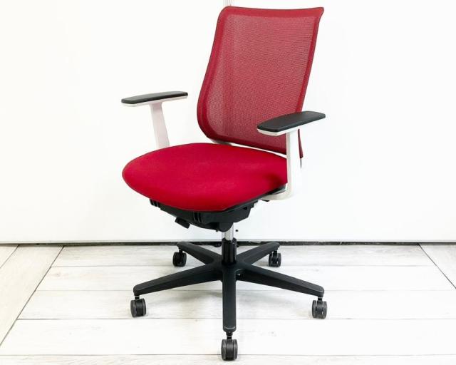 【中古】ミトラシリーズ CRS-G2900E1 コクヨ（KOKUYO） 肘付ローバックチェア