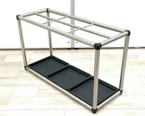 ■ITOKI/イトーキ　■傘立て　■アンブレラスタンド　■フレームタイプ　■色：シルバー　■おすすめ　■シンプルデザイン【弊社使用欄：A01042312】