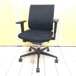 【コクヨ製ウィザード2月中旬入荷！！】ローバック　ブラック　肘付ローバック　可動肘【AD】