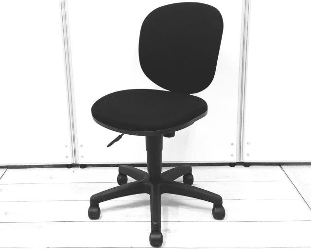 【中古】その他シリーズ SERS510F-BK ナイキ（NAIKI) 肘無ローバックチェア