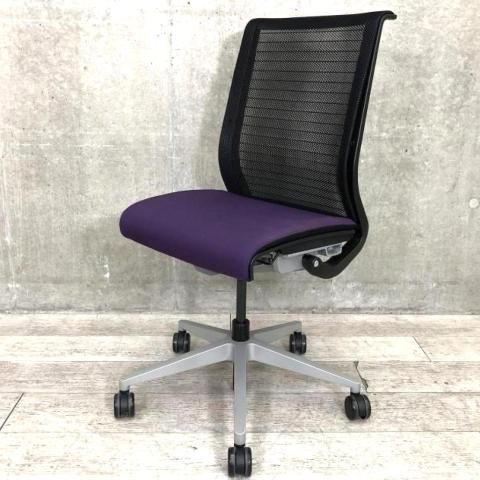【中古】シンクチェア（旧モデル）  Steelcase（スチールケース） 肘無ハイバックチェア