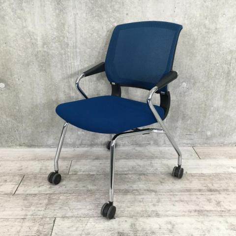 【中古】サテリテチェア CK-M791C コクヨ（KOKUYO） ネスティングチェア