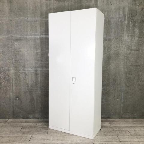 【中古】レクトライン  オカムラ（okamura） ハイキャビネット／両開き