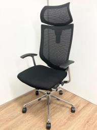 【新品可動式ヘッドレストつけて出荷！】●オカムラ●バロン●ハイバック●