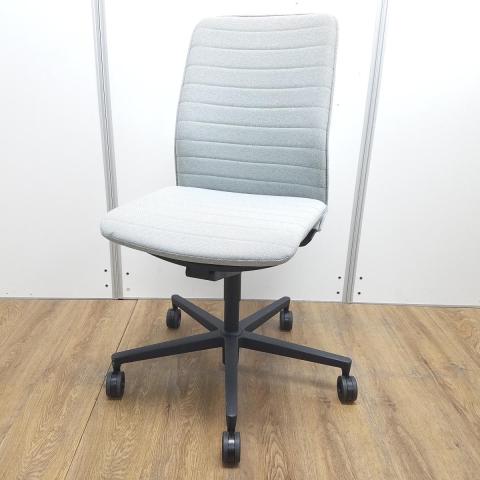 【中古】ファブレ クッション C01S-102-B コクヨ（KOKUYO） 肘無ローバックチェア