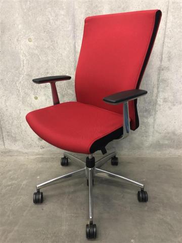 【中古】プント CRS-G2400F6 コクヨ（KOKUYO） 肘付ハイバックチェア