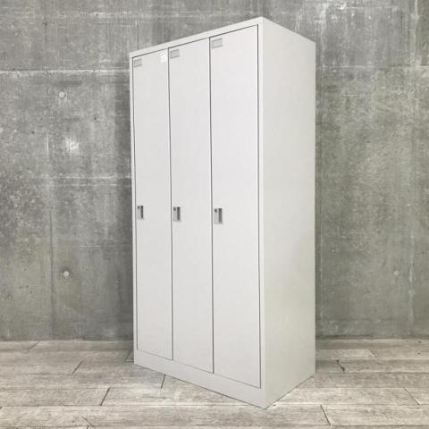 【中古】WN型 HDWN-0931S-WE イトーキ（ITOKI） 3人用更衣ロッカー
