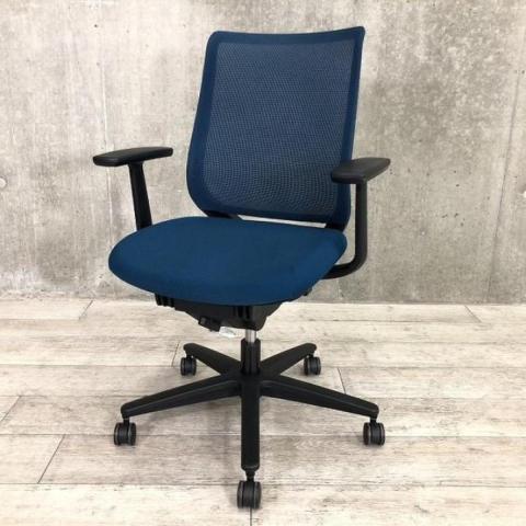 【中古】ミトラシリーズ CRS-G2900E6N コクヨ（KOKUYO） 肘付ローバックチェア