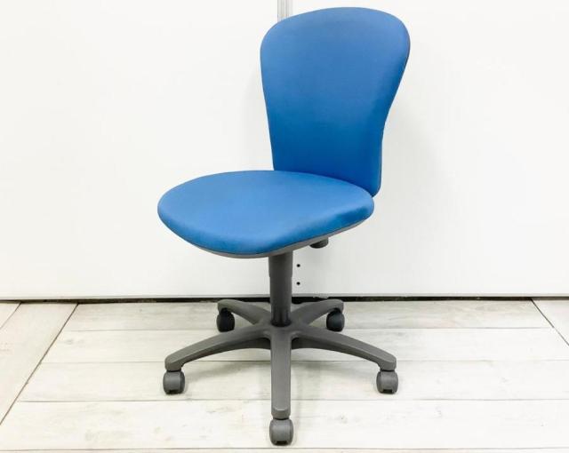 【中古】レグノチェア2 CRS-G210F4HSN69-VN コクヨ（KOKUYO） 肘無ローバックチェア