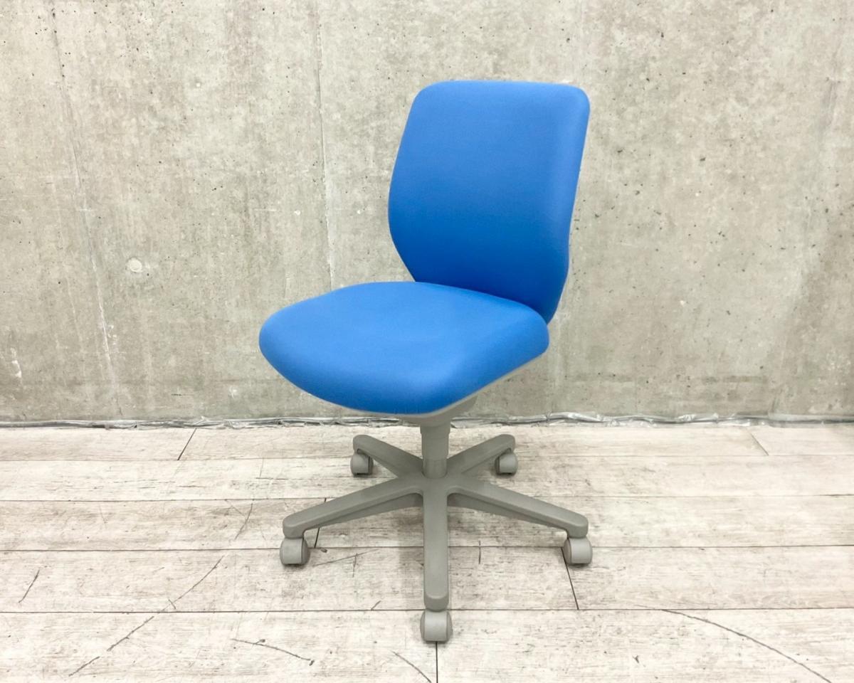 【在庫入替セール品】【体にフィットするダブルクッション構造！快適さと集中力をキープ！】■コクヨ（KOKUYO）製　セディスタチェア（SEDISTA）　ローバック　肘無し　■ブルー【T2】【T3】
                        セディスタチェア
                                    中古
            