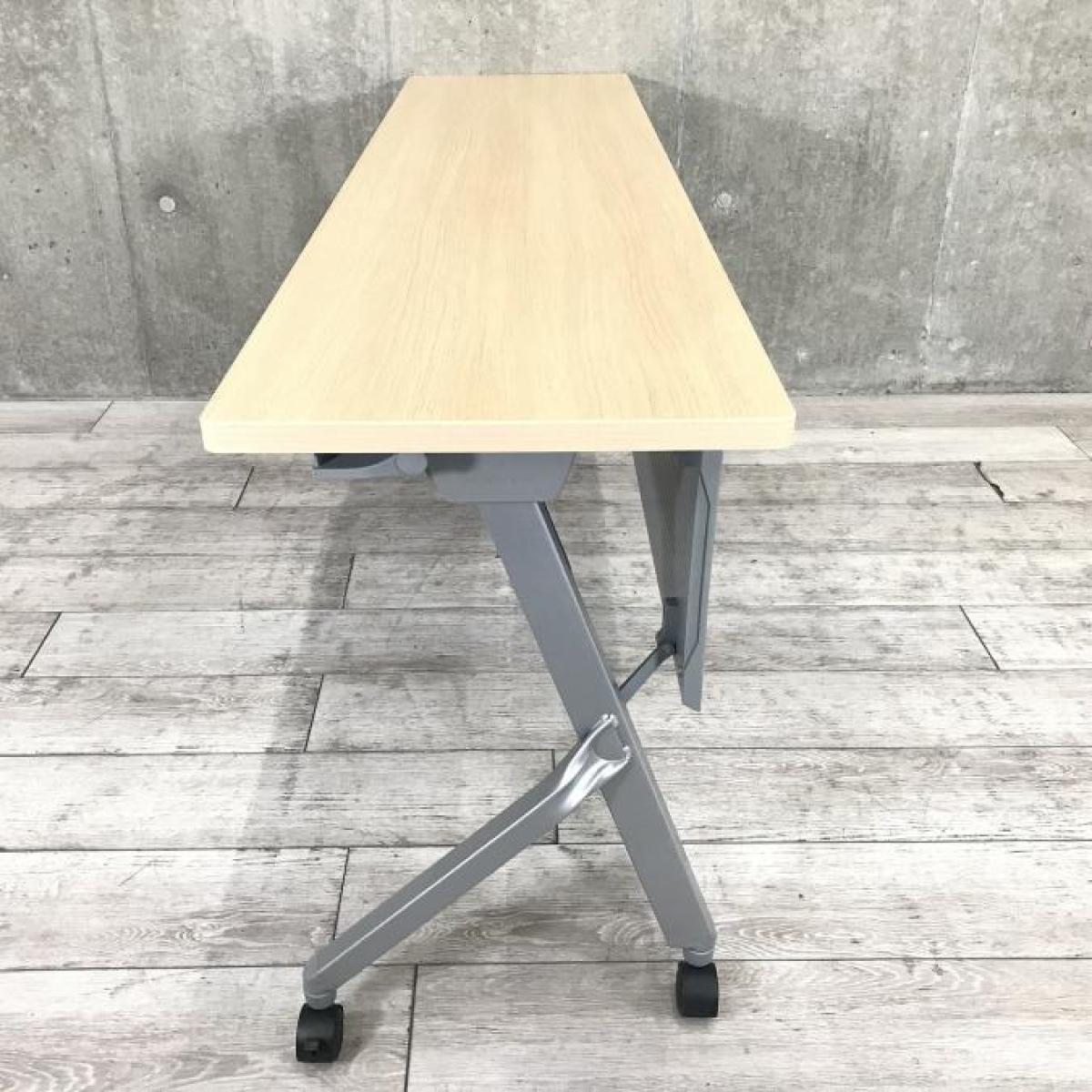 中古】フラプター オカムラ/okamura スタックテーブル(長机/折りたたみ