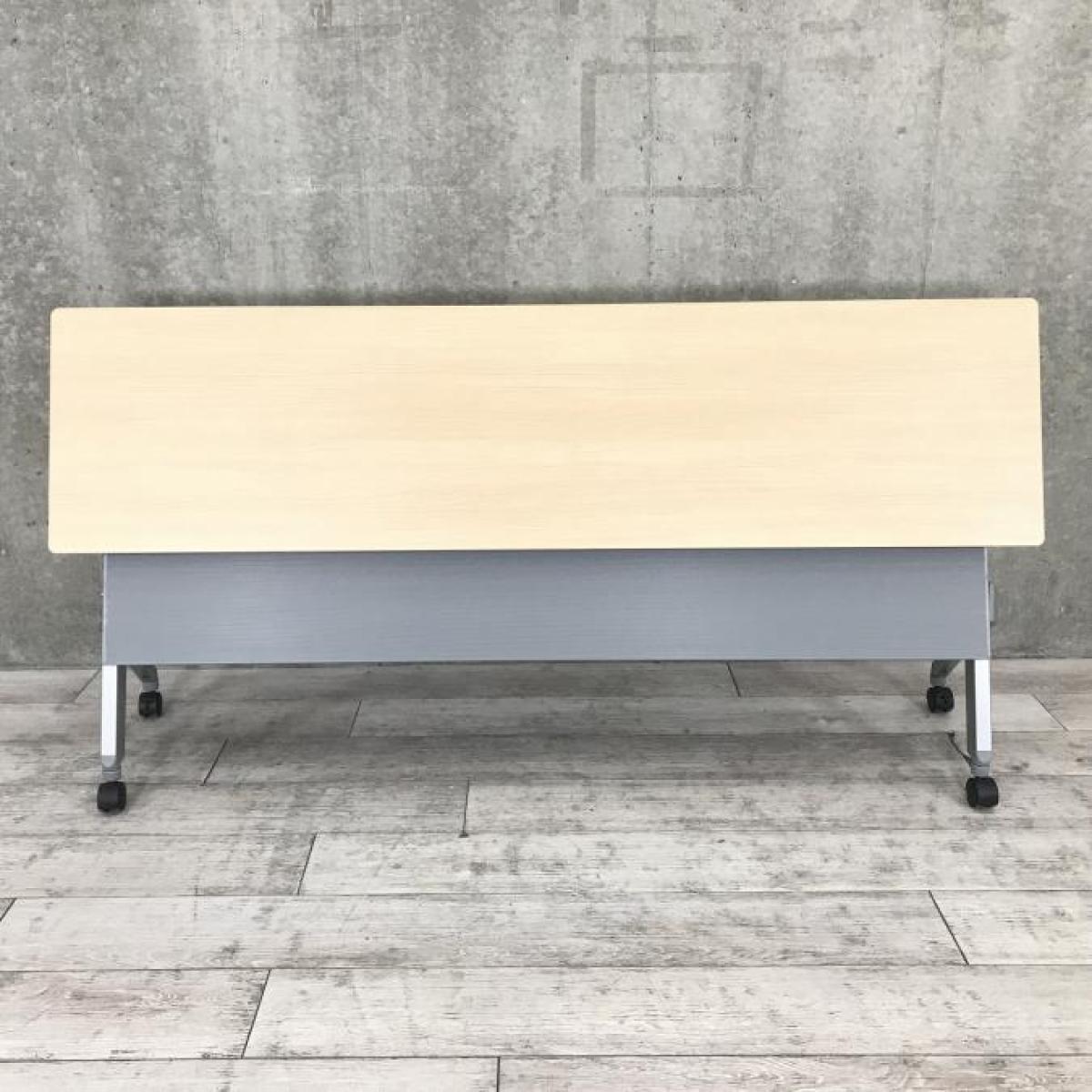 中古】フラプター オカムラ/okamura スタックテーブル(長机/折りたたみ
