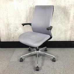 【在庫入替セール品！（本在庫限定価格）】■コクヨ（KOKUYO）製　M4（エムフォー）　肘付き　ハイバック　■ソフトグレー 【弊社使用欄：A01011013  K】【KN】