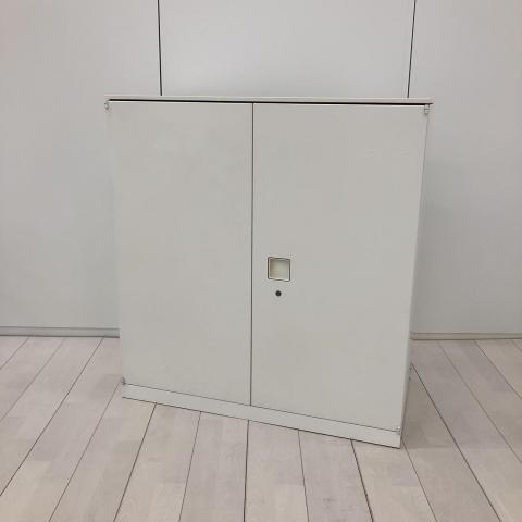 【中古】レクトライン 4B312Y　ZA75 オカムラ（okamura） ローキャビネット／両開き