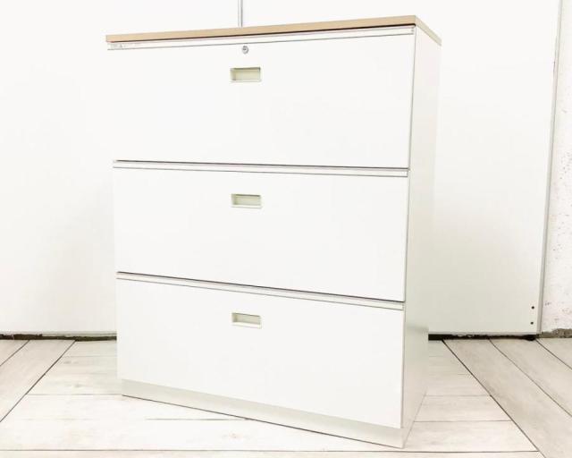 【中古】シンライン HTM-109AAS1-W9 イトーキ（ITOKI） ローキャビネット／ラテラル