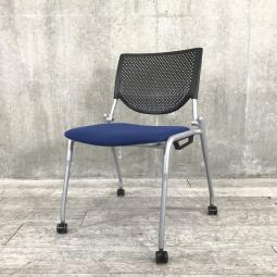 【ロット商品】【オカムラ定番のネスティングチェア！】◆オカムラ　プロスタック　ネスティングチェア　収納　会議　中古　オフィス家具　福岡　博多　天神　九州最大級