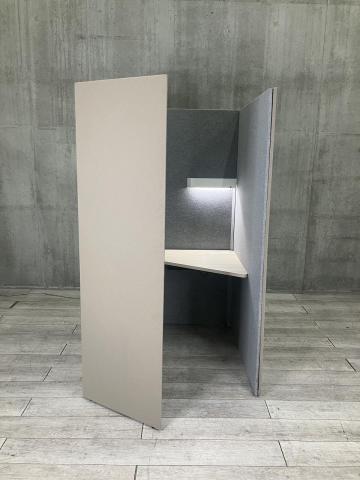 【中古】ドレープ 4WAVTP MX61 オカムラ（okamura） 集中ワークブース