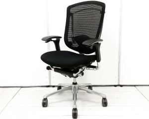 ワークチェア アームレスト付 アジャストアーム 可動肘 ポリッシュ スマートオペレーション オススメ(おすすめ) 大人気 ・Okamura/オカムラ ・Contessa/コンテッサ ※横浜本店撮影画像※