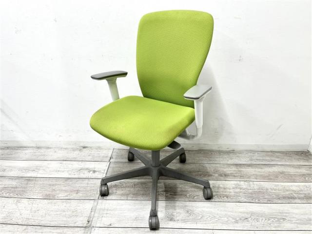 【中古】スラート C382WA   FSF5 オカムラ（okamura） 肘付ハイバックチェア