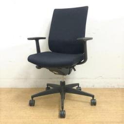 コクヨ　ウィザード2　人気のブラック×ブラックシェル　T型肘（固定肘）　ハイバックモデル　デスクワークのおともにぜひ