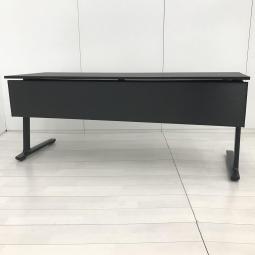 【人気のナチュラルカラー天板のオシャレなデザイン！！サイドスタックテーブルの入荷です！！】■コクヨ（KOKUYO）製　 カームテーブル　サイドスタックテーブル　■W1800×D600×H720m　■ブラウン