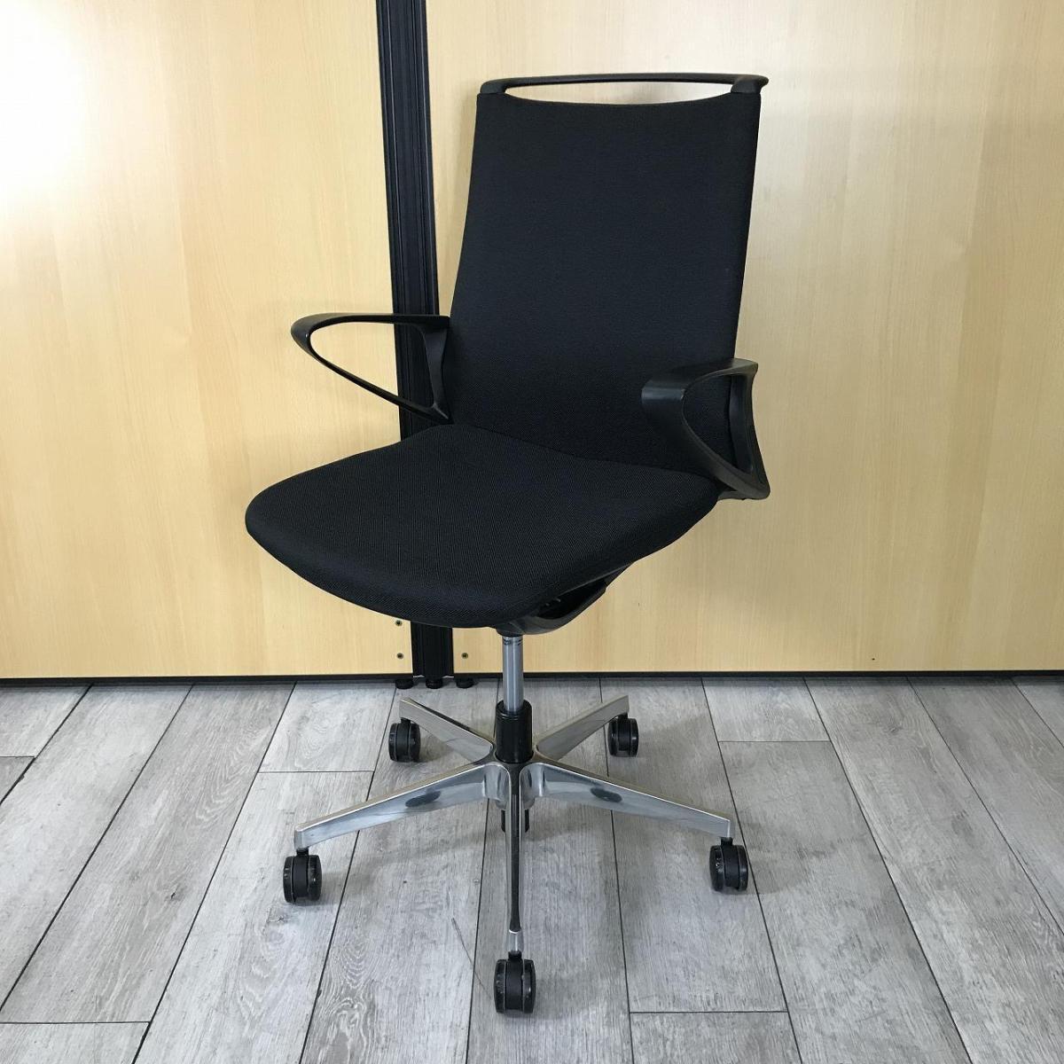 中古】モード オカムラ/okamura 肘無ローバックチェア 574215 - 中古 