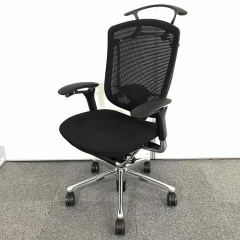 【中古】コンテッサチェア CC84BS　FPC1 オカムラ（okamura） 肘付ハイバックチェア