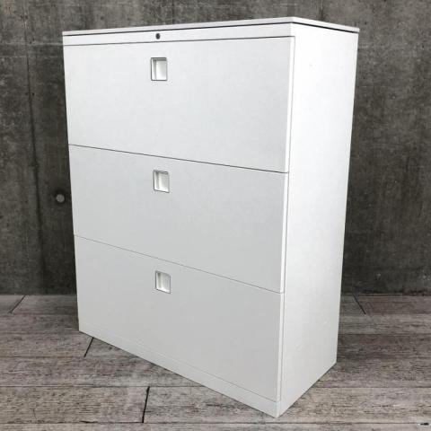 【中古】レクトライン  オカムラ（okamura） ローキャビネット／ラテラル