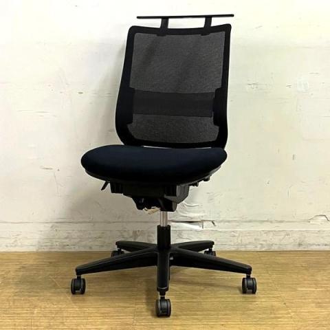 【中古】ミトラシリーズ CRSG2920E6N コクヨ（KOKUYO） 肘無ローバックチェア