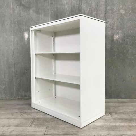 【中古】レクトライン 4B513Y　ZA75 オカムラ（okamura） ローキャビネット／オープン