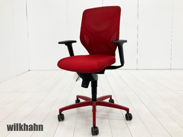 Wilkhahn/ウィルクハーン IN / イン アームチェア レッド エルゴノミクスチェア