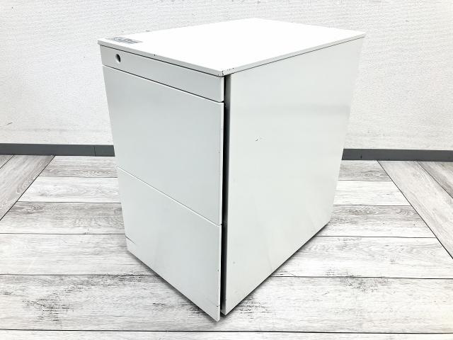 【中古】プロユニット  オカムラ（okamura） ワゴン3段