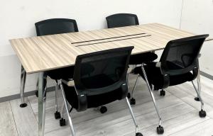 【セット商品】【テーブル２０２１年製】上質な空間を創るデスク＆チェア。届いてすぐに理想の仕事環境へ #岐阜市 #大垣市 #多治見市 #羽島市 #一宮市 #名古屋市