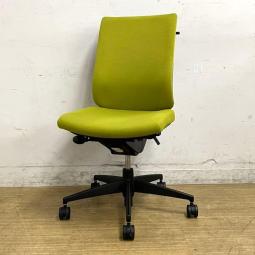 【在庫入替セール】コクヨ ウィザード2(Wizard2)チェア ライトオリーブ×ブラックフレーム 肘無しハイバック コートハンガー付き【愛知・名古屋・豊田・静岡・浜松】