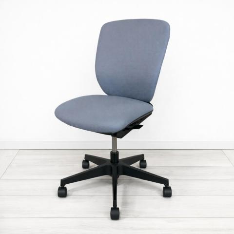 【中古】プラオチェア KE-240GH-T1N5 イトーキ（ITOKI） 肘無ローバックチェア