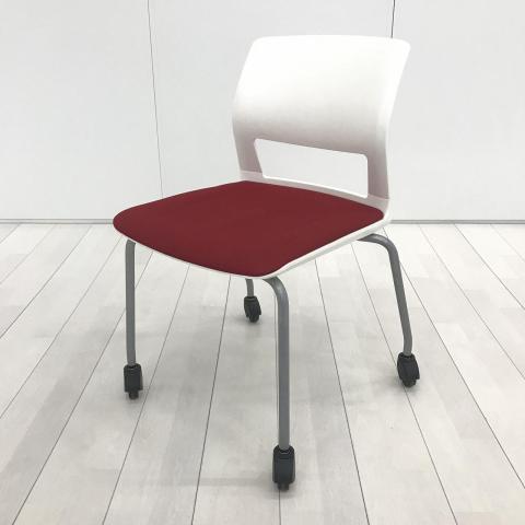 【中古】160シリーズ CK-160C-Y コクヨ（KOKUYO） スタッキングチェア