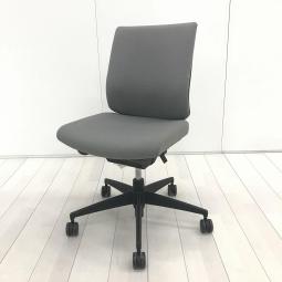 【オフィスの王道！納得の座り心地！魔法のように売れ続けている定番のチェア！】■コクヨ(KOKUYO)製　ウィザード2(wizard2)チェア　肘無し　ローバック　■ランバーサポート付き　■グレー×ブラックシェル×ブラック脚【HU】【関東倉庫在庫品】【弊社使用欄：A01004473】