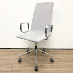 【高級感のあるオシャレなデザイン！】■ウチダ　ルタチェア　肘付　グレイ　■ワンランク上の空間づくりに！【UCHIDA　RUTA】【ABW】★